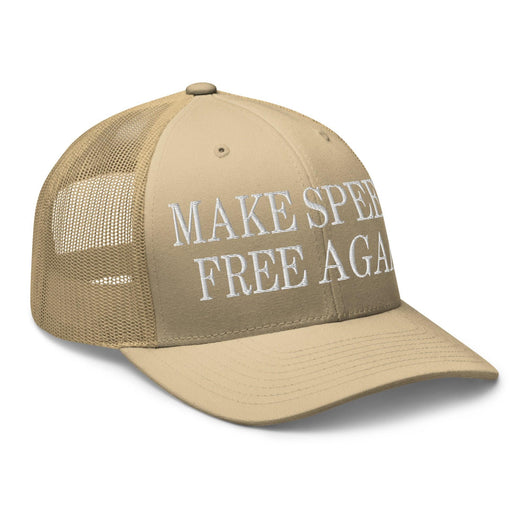Make Speech Free Again Retro Trucker Hat