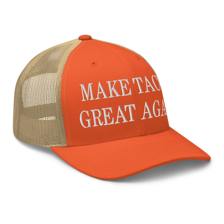 Make Tacos Great Again Embroidered Mesh Trucker Hat