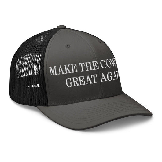Make The Cowboys Great Again Embroidered Mesh Trucker Hat