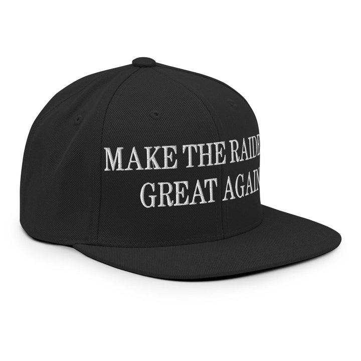 Make Them Great Again Embroidered Flat Bill Brim Snapback Hat
