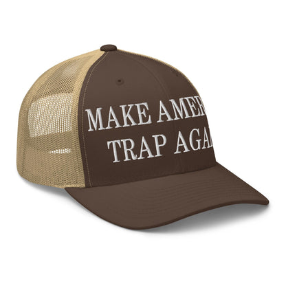 Make Us Trap Again Embroidered Mesh Trucker Hat