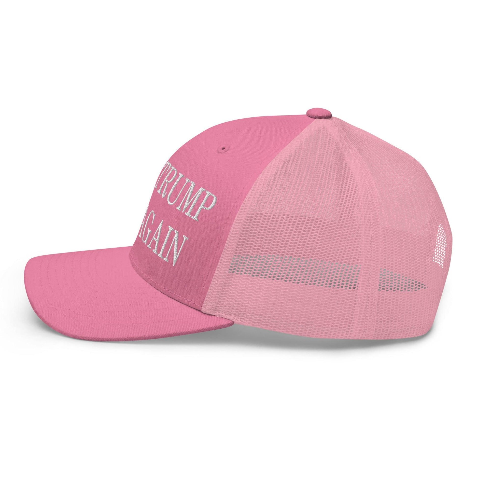Make Trump Lose Again Embroidered Mesh Trucker Hat