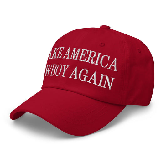 Make Us Cowboy Again Embroidered Dad Hat