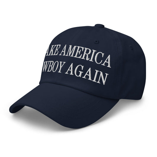 Make Us Cowboy Again Embroidered Dad Hat