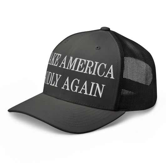 Make Us Godly Again Embroidered Mesh Trucker Hat