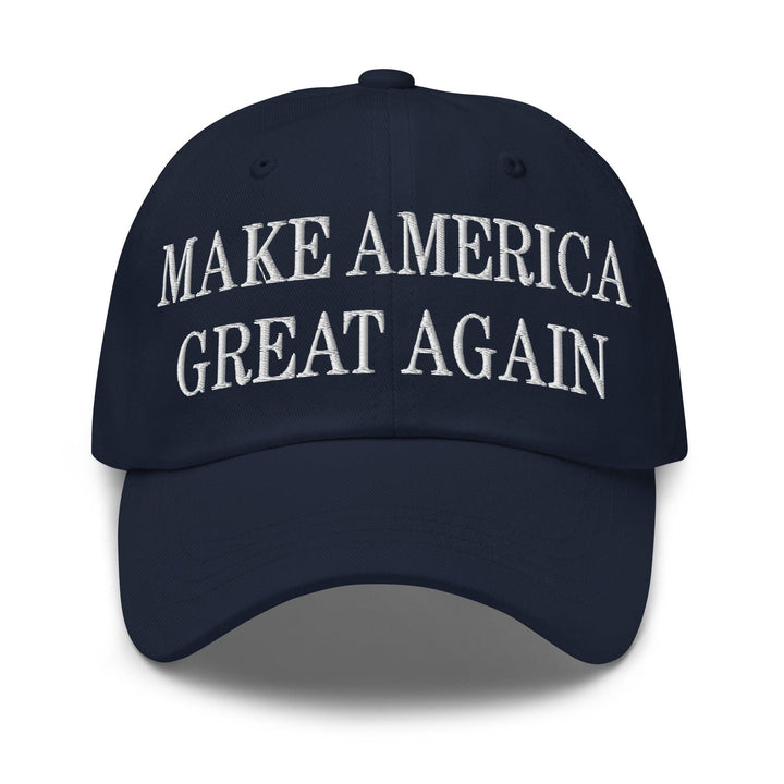 Make Us Great Again MAGA Campaign Dad Hat - Navy