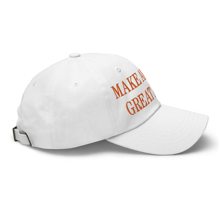 Make Us Great Again MAGA Orange Dad Hat