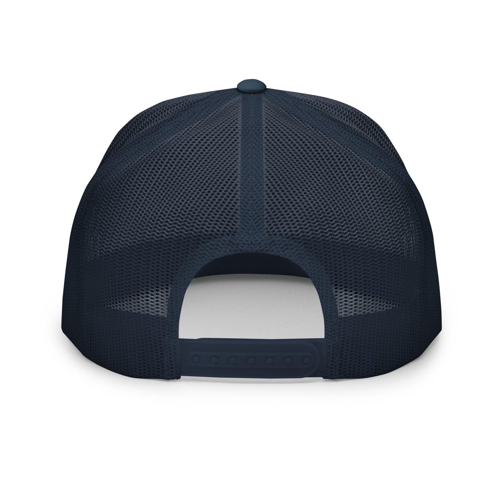 Make Us Native Again Embroidered Mesh Flat Bill Brim Trucker Hat