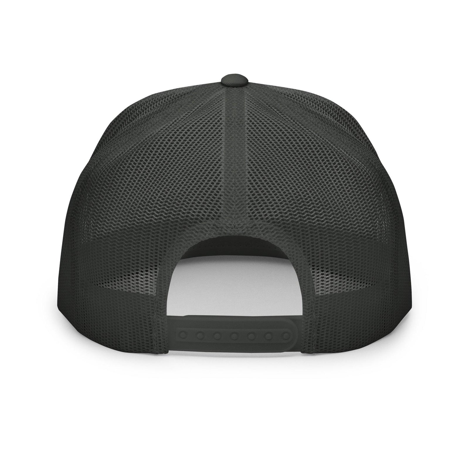 Make Us Native Again Embroidered Mesh Flat Bill Brim Trucker Hat