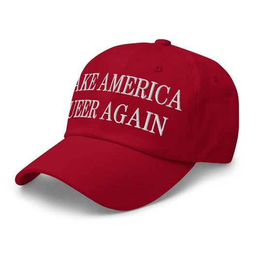 Make Us Queer Again Embroidered Dad Hat