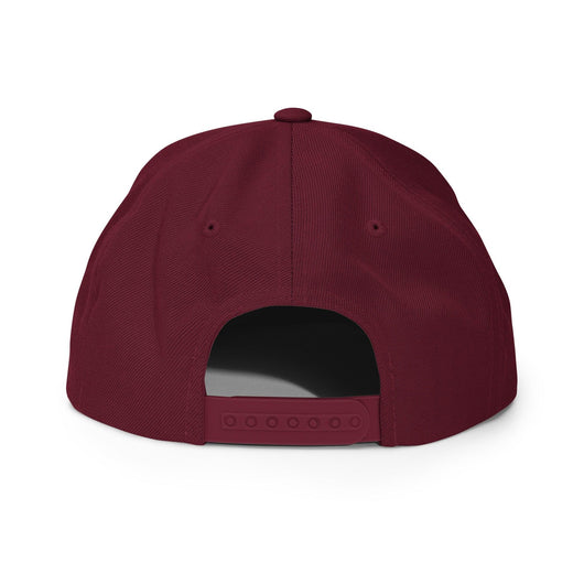Make Us Smart Again Embroidered Flat Bill Brim Snapback Hat