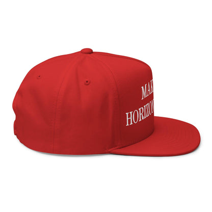 Make Video Horizontal Again Embroidered 5 Panel Flat Bill Brim Snapback Hat