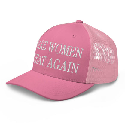 Make Women Great Again Embroidered Mesh Trucker Hat