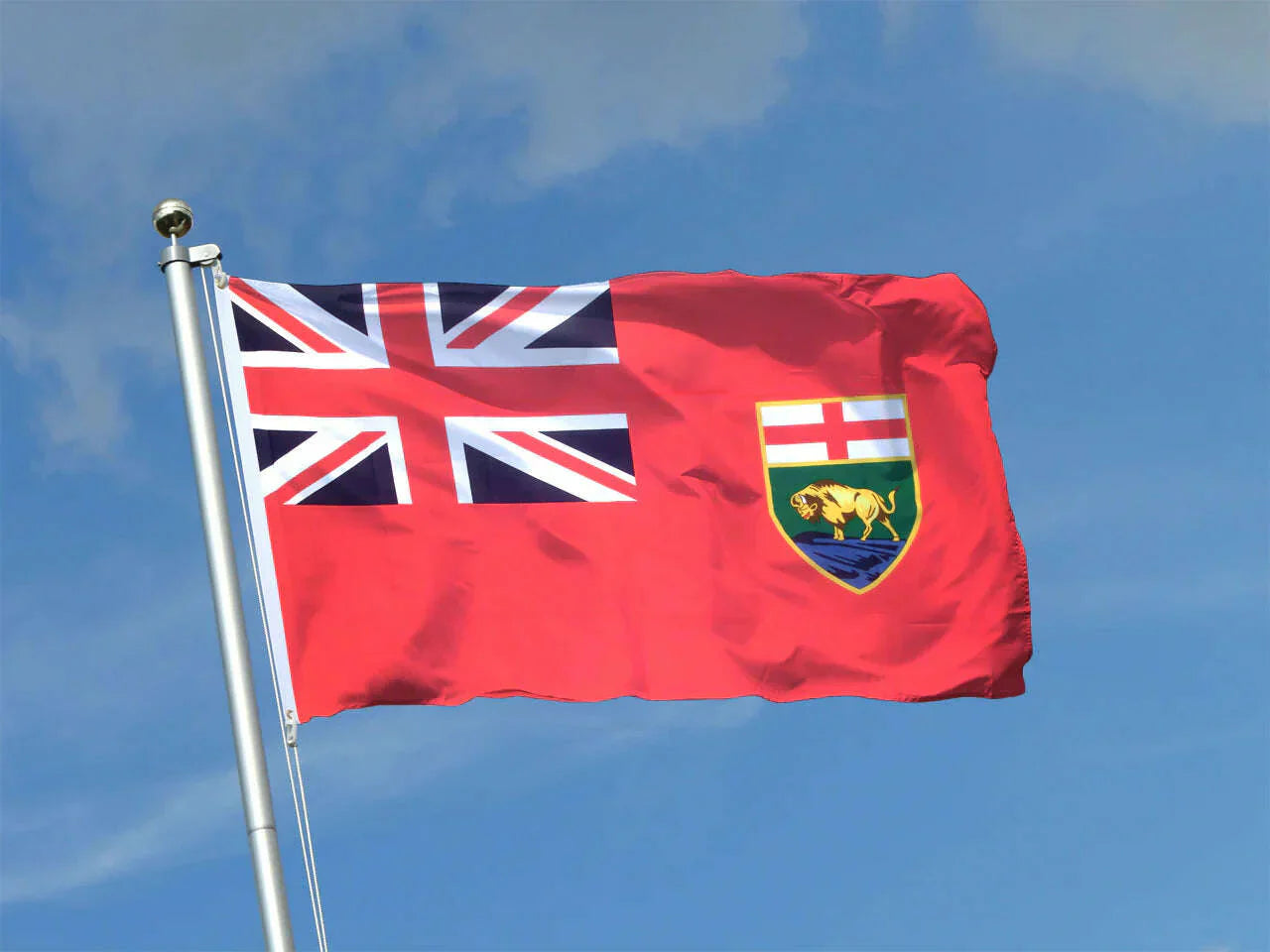 Manitoba Flag – Various Sizes 🇨🇦 - 9x18