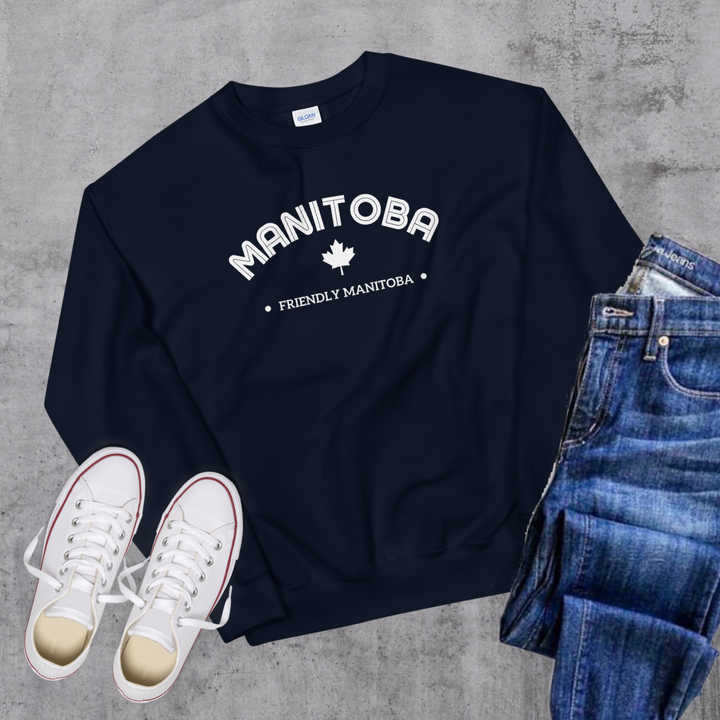 Manitoba License Crewneck - Navy / S