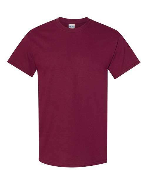 Maroon heavy cotton tee: ready for custom apparel and screen printing pc360 - Maroon / S