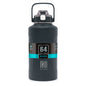 MAUNA Water Bottle - 1.9 L Six Pack - Black - Drinkware