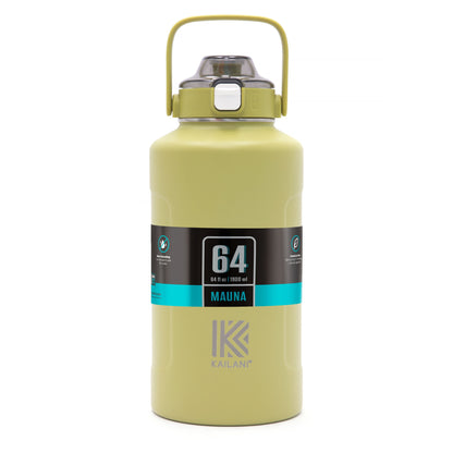 MAUNA Water Bottle - 1.9 L Six Pack - Dune - Drinkware