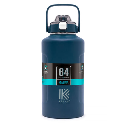 MAUNA Water Bottle - 1.9 L Six Pack - Navy - Drinkware