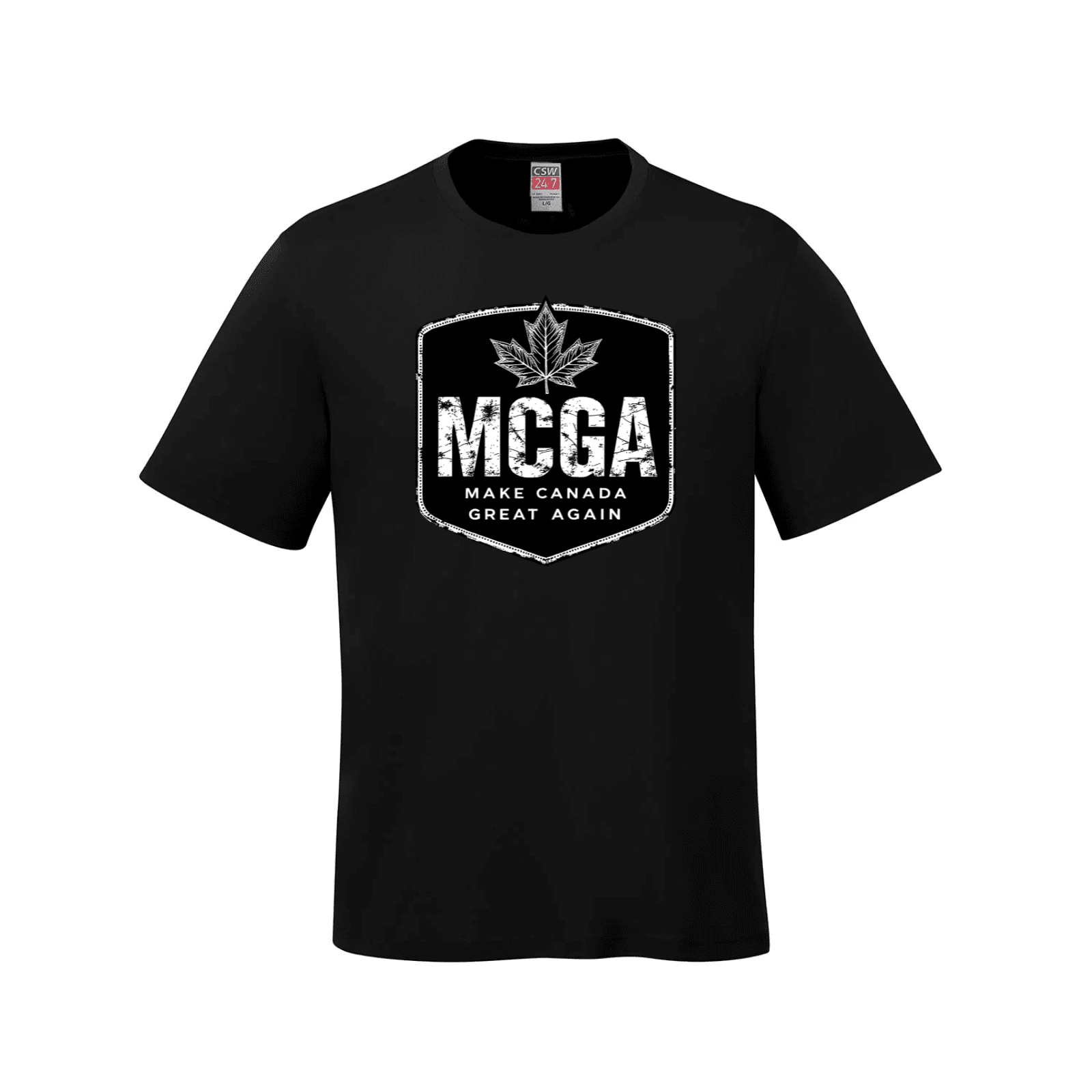 MCGA - Make Canada Great Again T-Shirt - 01 - Black / Small