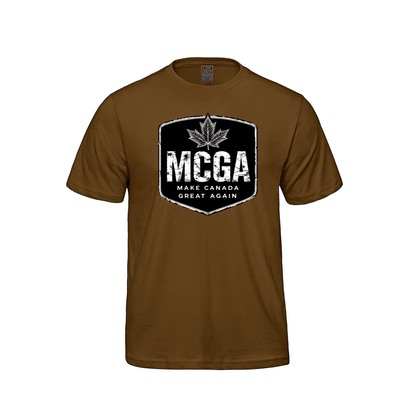 MCGA - Make Canada Great Again T-Shirt - 01 - Caramel / Small
