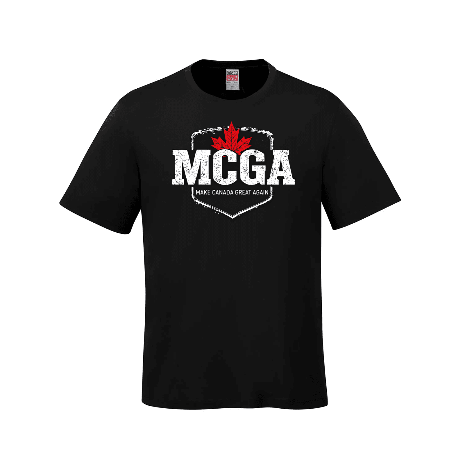 MCGA - Make Canada Great Again T-Shirt - 02 - Black / Small