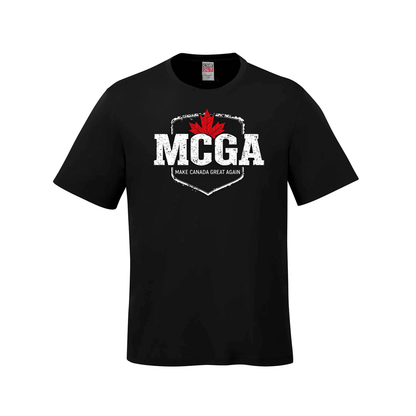 MCGA - Make Canada Great Again T-Shirt - 02 - Black / Small