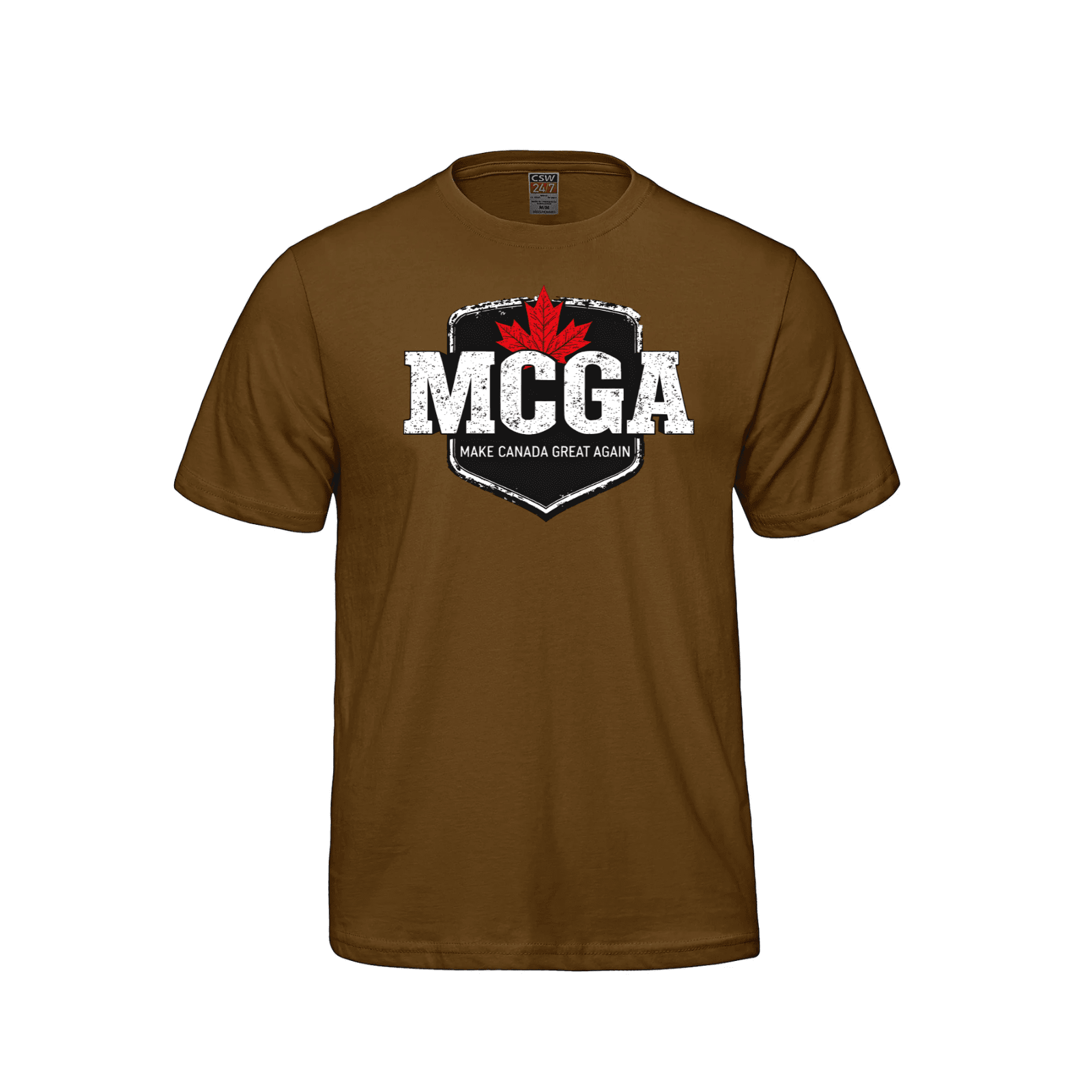 MCGA - Make Canada Great Again T-Shirt - 02 - Caramel / Small
