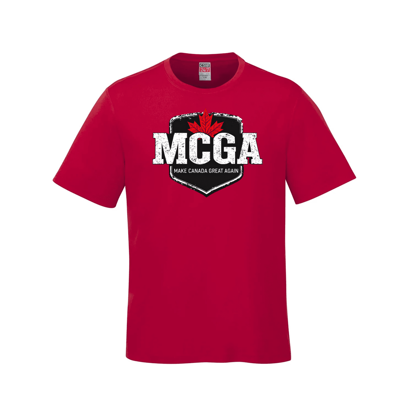 MCGA - Make Canada Great Again T-Shirt - 02 - Red / Small