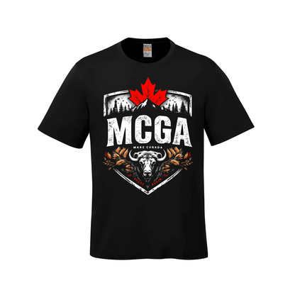 MCGA - Make Canada Great Again T-Shirt - 04 - Black / Small