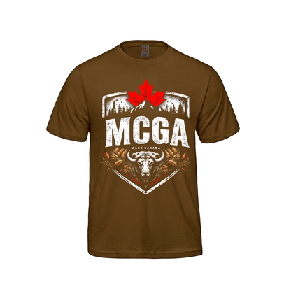 MCGA - Make Canada Great Again T-Shirt - 04 - Caramel / Small