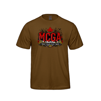 MCGA Make Canada Great Again T-Shirt - 09 - Caramel / Small