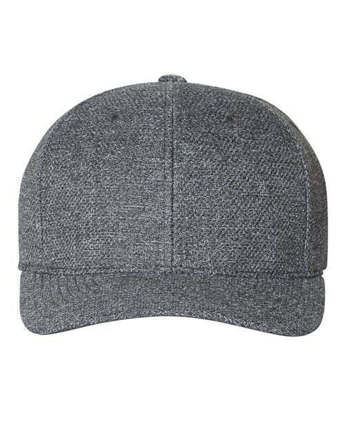 Mélange cap: unleash vibrant custom apparel with live screen printing toronto mc001 - Dark Heather / L/XL