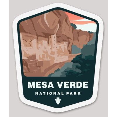 Mesa Verde National Park Die Cut Sticker - sticker