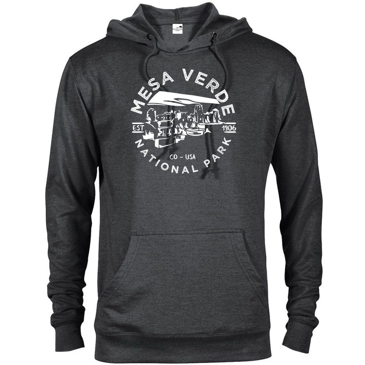 Mesa Verde National Park Hoodie - Charcoal Heather / S - hoodie