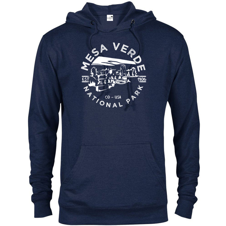 Mesa Verde National Park Hoodie - Navy / S - hoodie