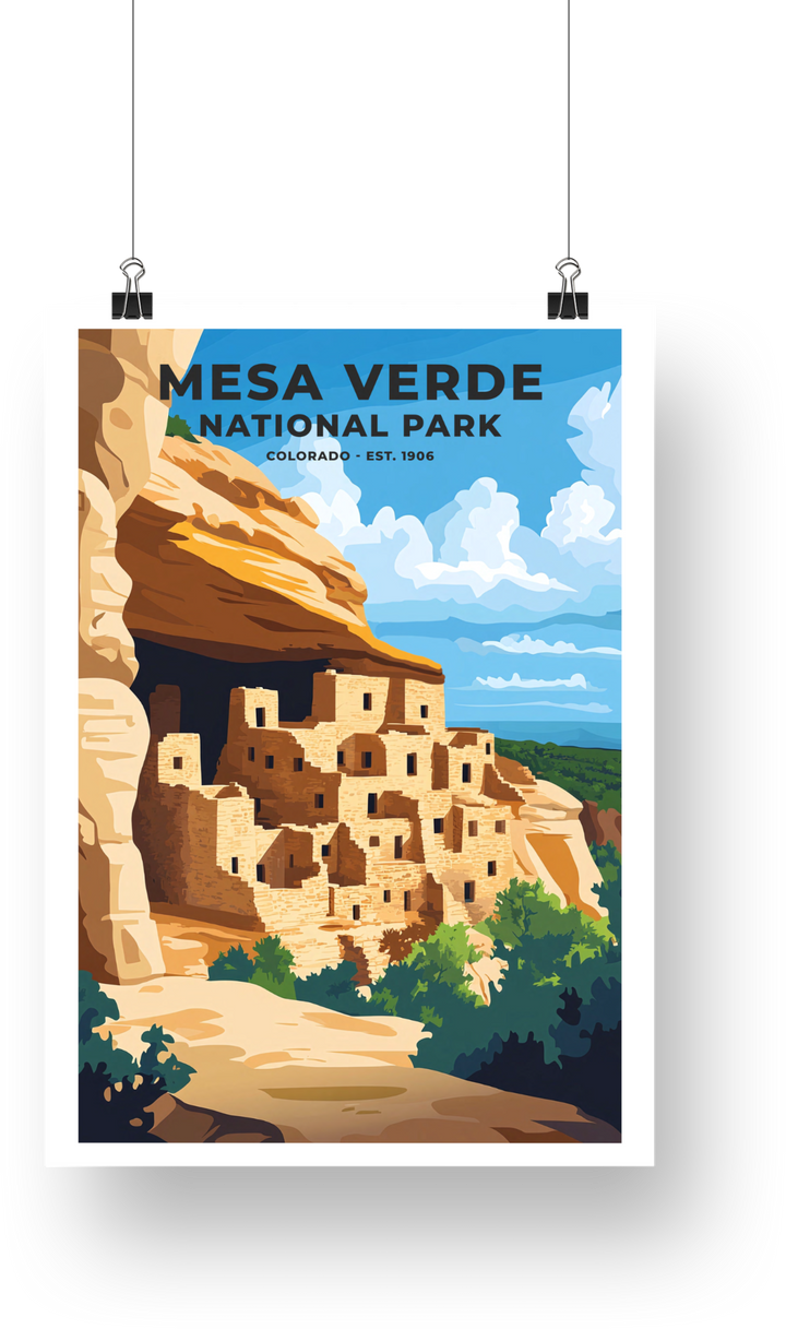 Mesa Verde National Park Poster - poster