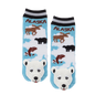 Messy Moose Socks Alaska 6 Pack - Baby / blue