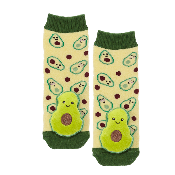 Messy Moose Socks Avocado 6 Pack - Baby / green - Socks