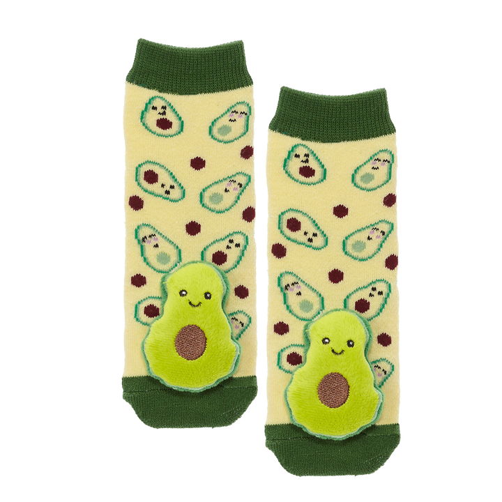 Messy Moose Socks Avocado 6 Pack - Baby / green - Socks