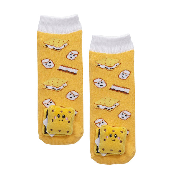 Messy Moose Socks Baby Socks S’mores 6 Pack - Baby / yellow - Socks