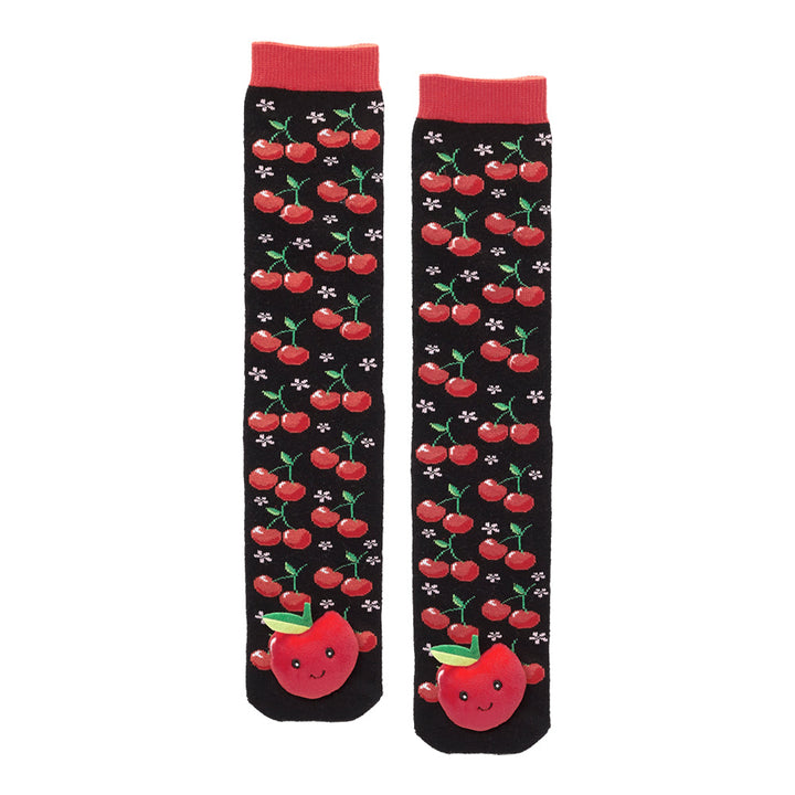 Messy Moose Socks Cherry Toddler Socks 6 Pack - Adult - Socks