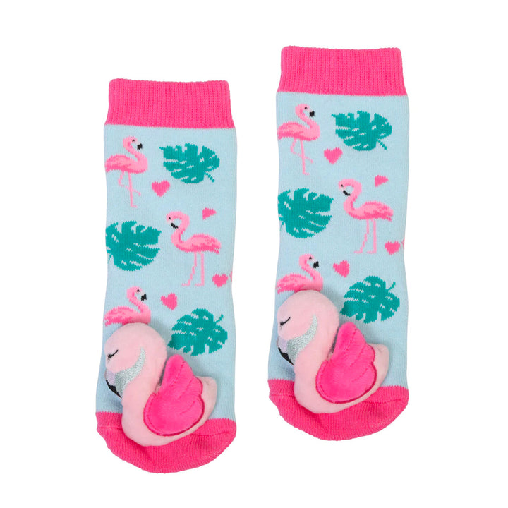 Messy Moose Socks Flamingo 6 Pack - Baby / Pink - Socks