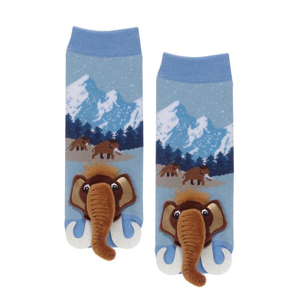 Messy Moose Socks Mammoth 6 Pack - Baby / Light blue - Socks