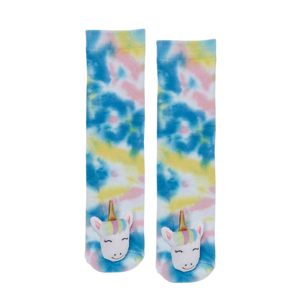 Messy Moose Socks Tie Dye Unicorn 6 Pack - Youth - Socks