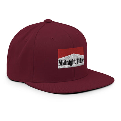 Midnight Toker Bill Brim Snapback Hat