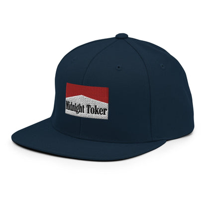 Midnight Toker Bill Brim Snapback Hat