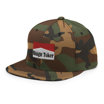 Midnight Toker Bill Brim Snapback Hat