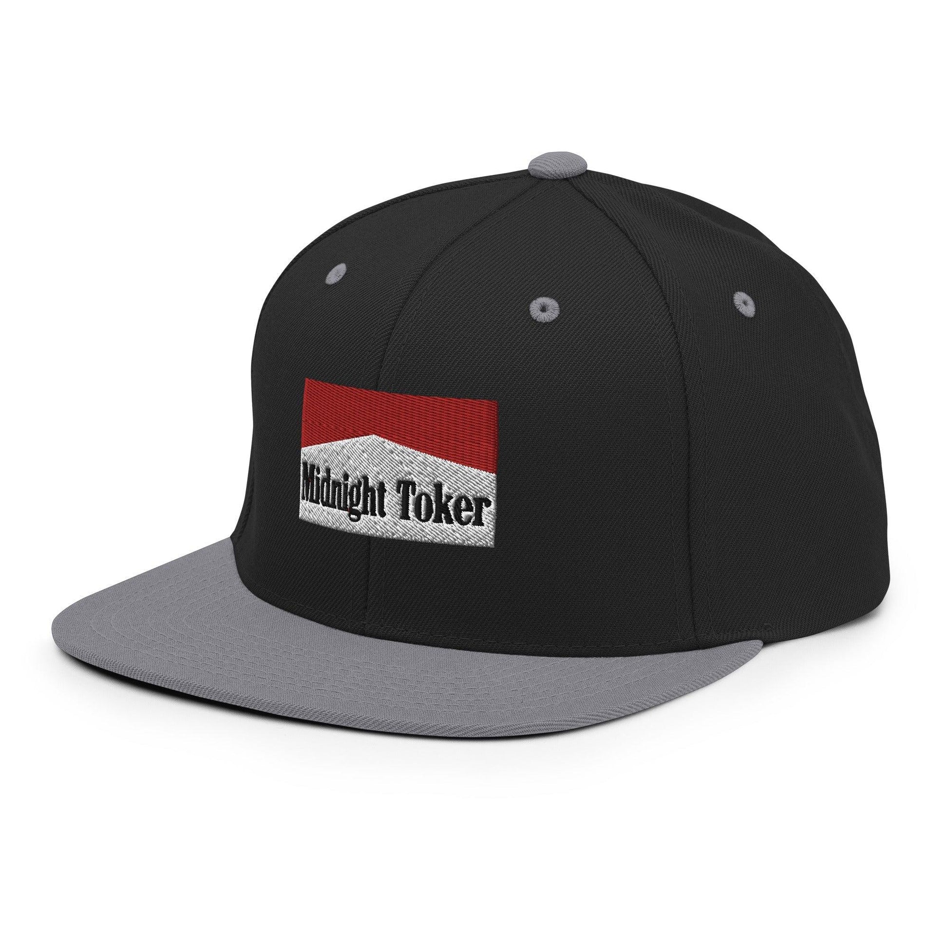 Midnight Toker Bill Brim Snapback Hat