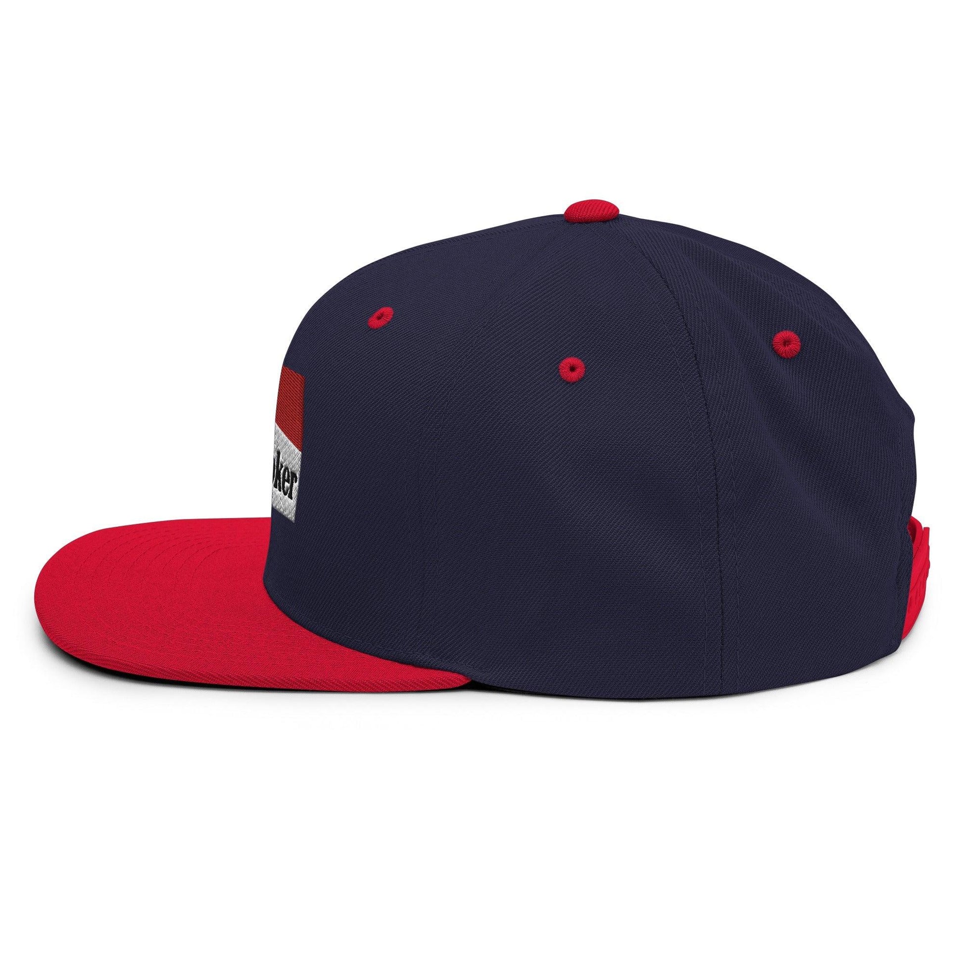 Midnight Toker Bill Brim Snapback Hat